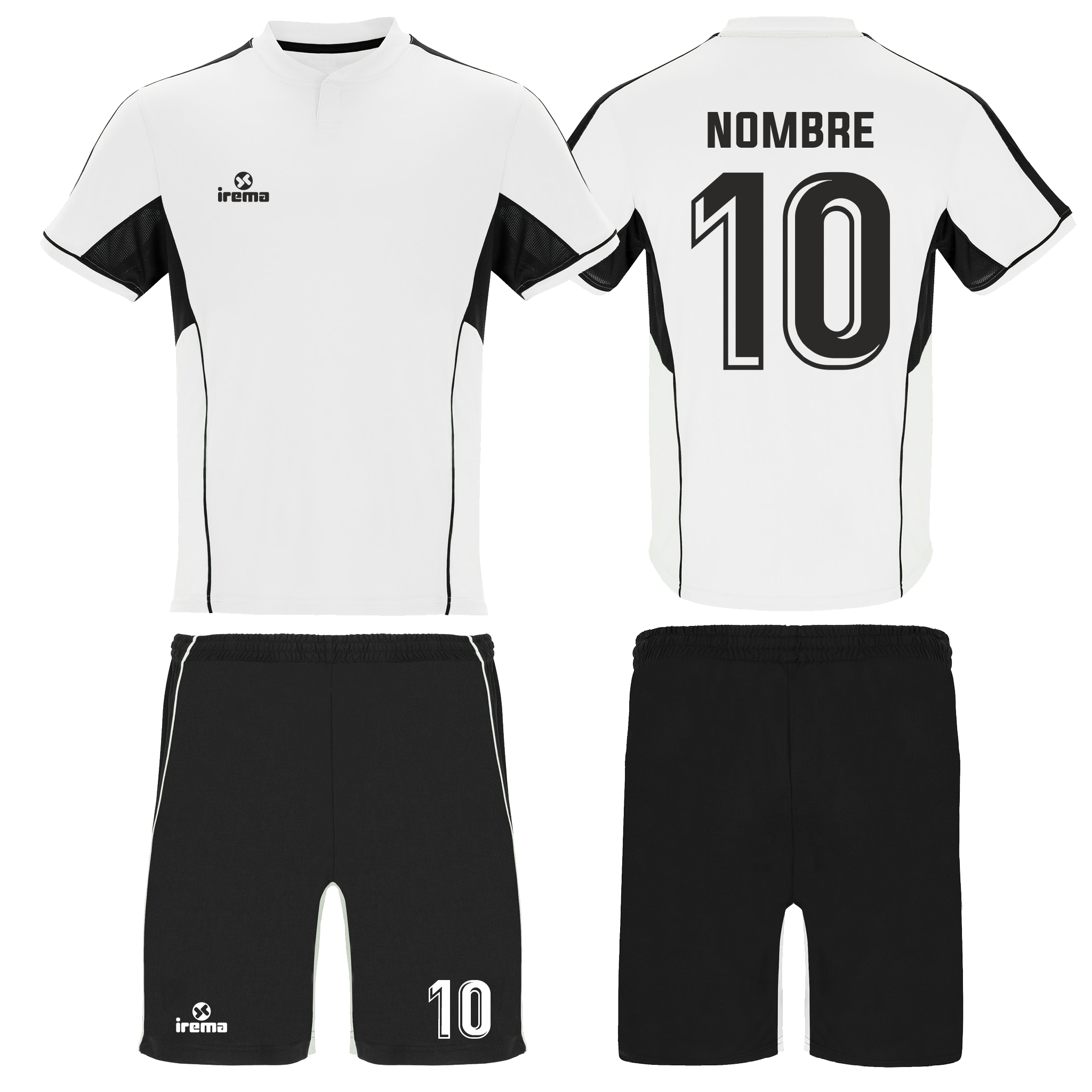 Kit Rosario blanco-negro