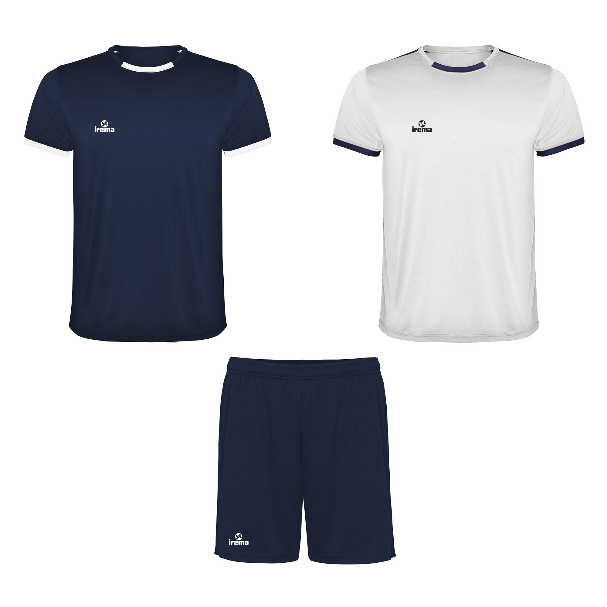 Kit Santander blanco-marino