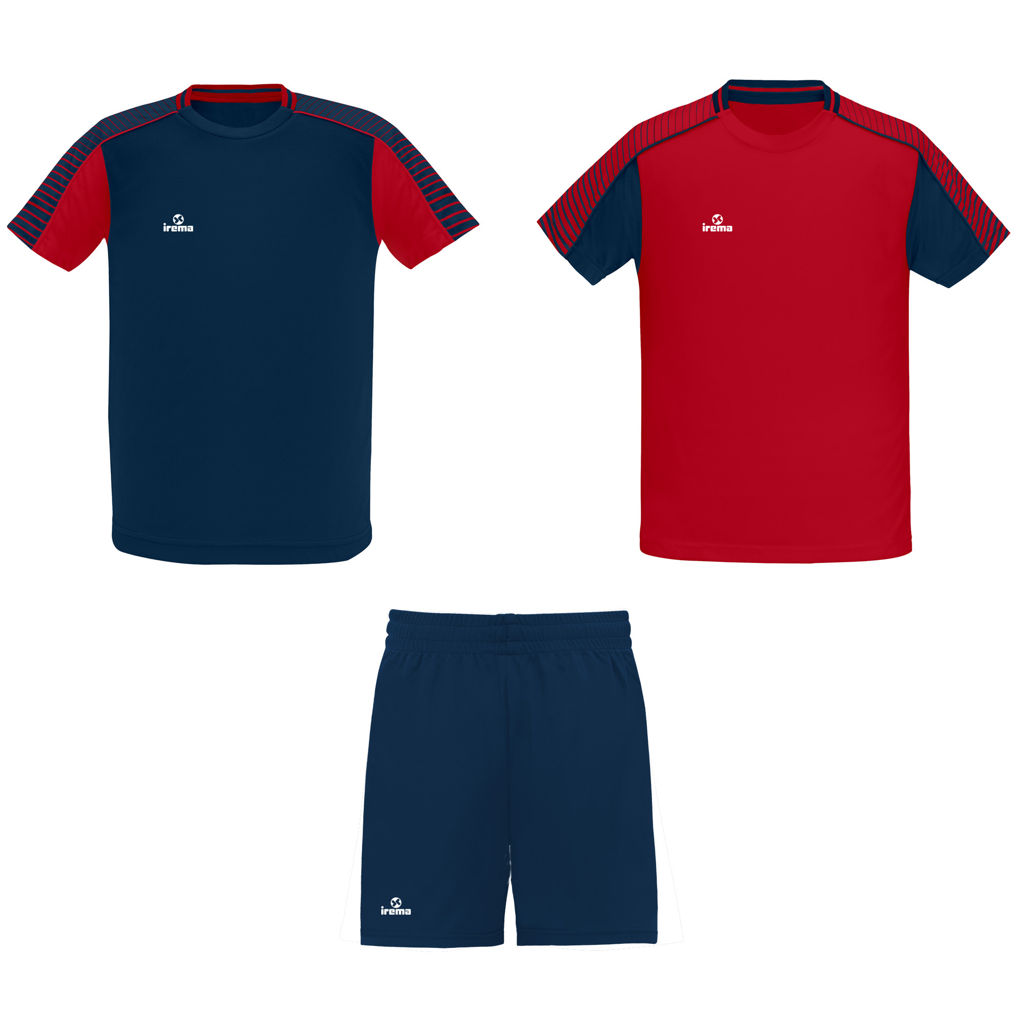 Kit Turín rojo-marino